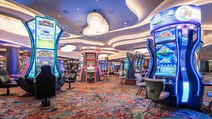 live match bet section showing slots and live casino categories on mobile
